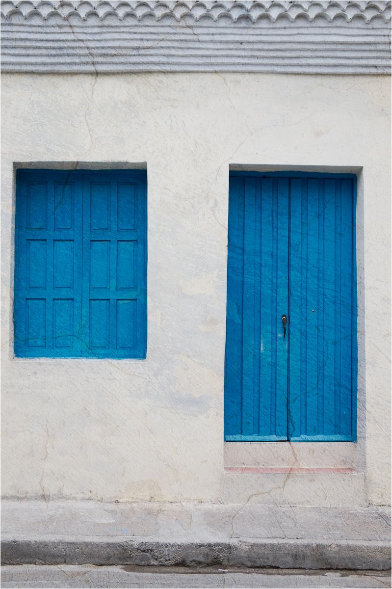 Cuban pinks & blues 4 - portals in blue
